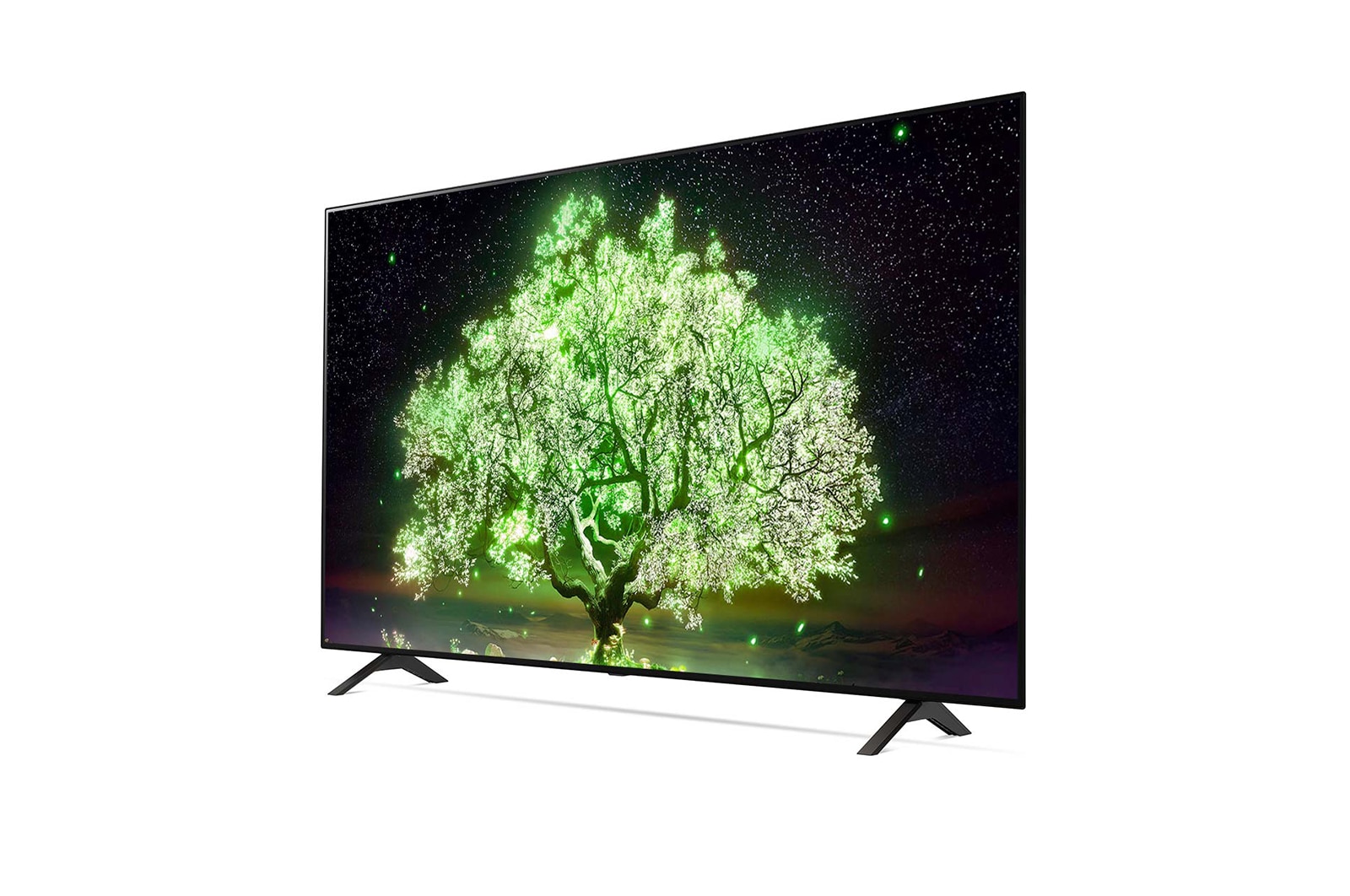 LG OLED 55'' A1 4K Smart TV con ThinQ AI (Inteligencia Artificial), 4K Procesador Inteligente α7 generación 4, OLED55A1PSA
