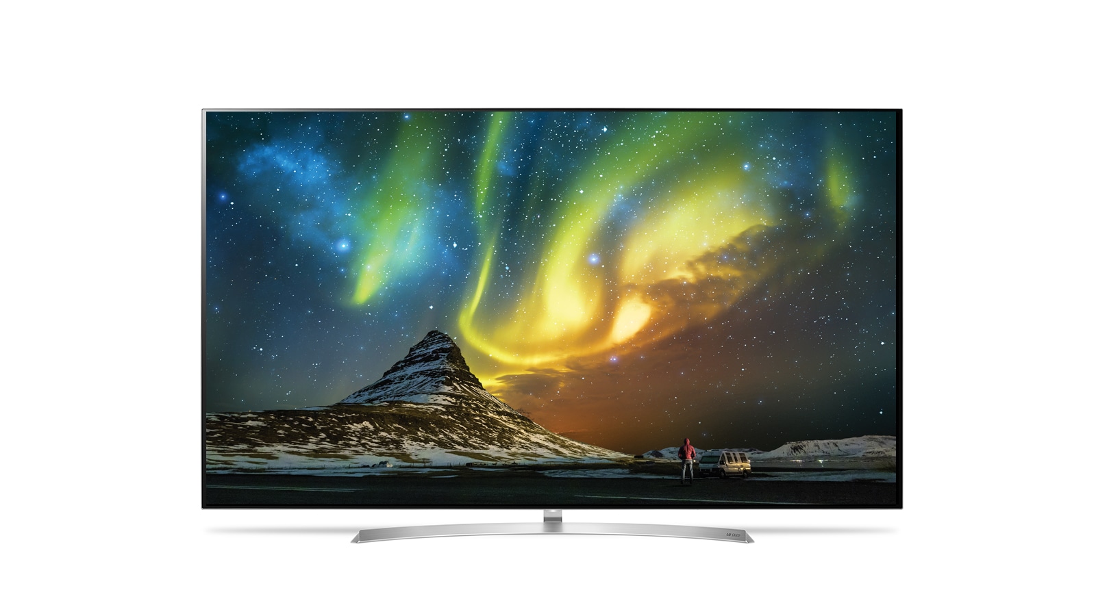 Vista frontal de OLED  4K 55&#34; Smart webOS 3.5 OLED55B7P