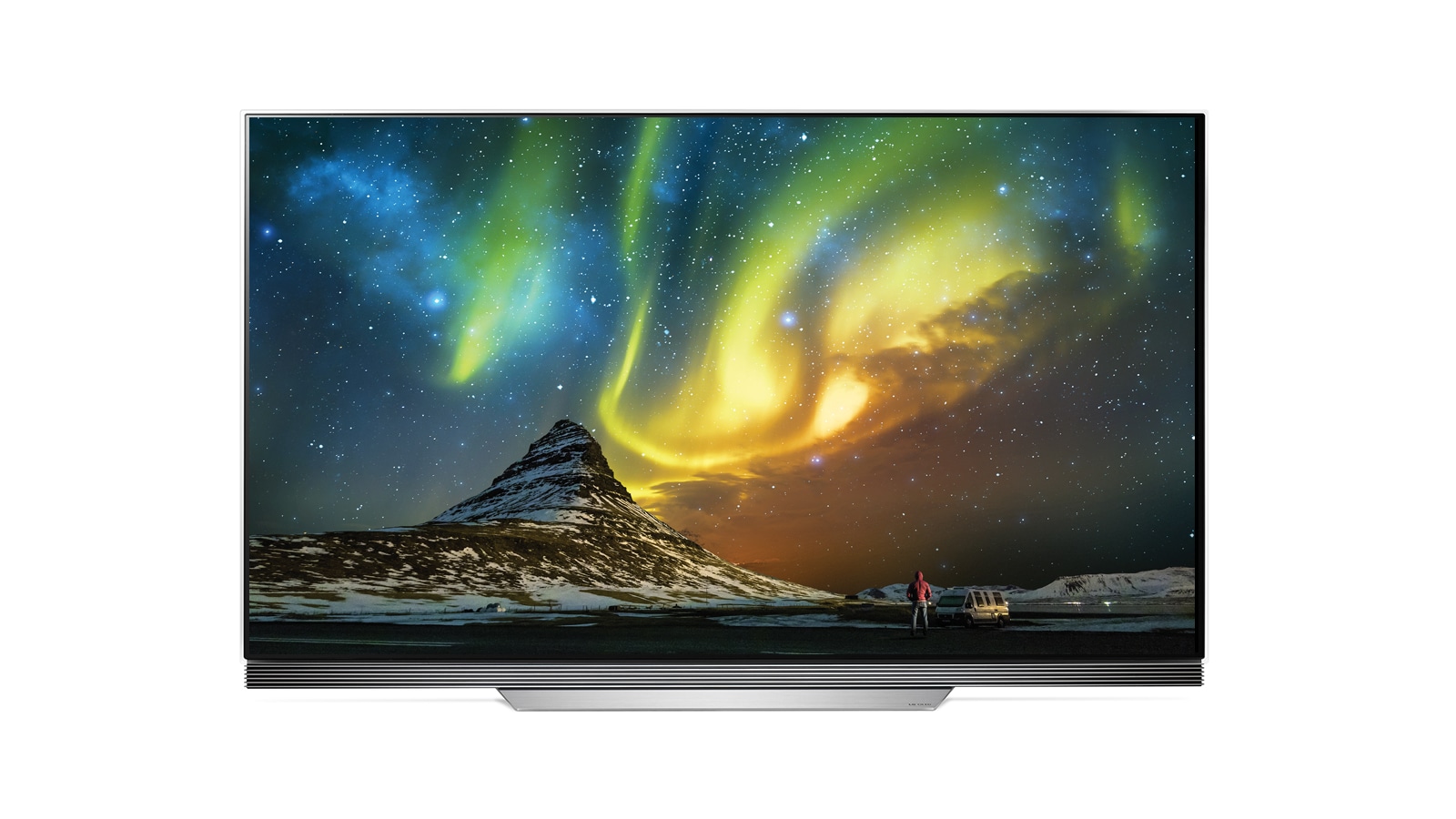 Vista frontal de OLED 4K 65&#34; Smart webOS 3.5 OLED65E7P