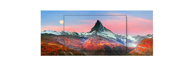 Un fotograma que captura el paisaje de una montaña magnífica (reproducir el video)