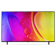 LG NanoCell 55'' NANO80 4K Smart TV con ThinQ AI (Inteligencia Artificial), 4K Procesador Inteligente α5 generación 5, 55NANO80SQA