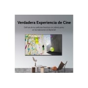 LG NanoCell 55'' NANO80 4K Smart TV con ThinQ AI (Inteligencia Artificial), 4K Procesador Inteligente α5 generación 5, 55NANO80SQA
