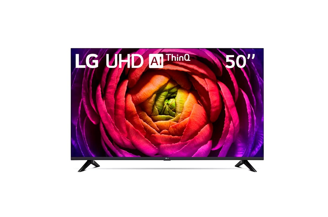 LG UHD 50" UR7300 4K Smart TV con ThinQ AI (Inteligencia Artificial), 4K Procesador Inteligente α5 generación 6 (2023), 50UR7300PSA