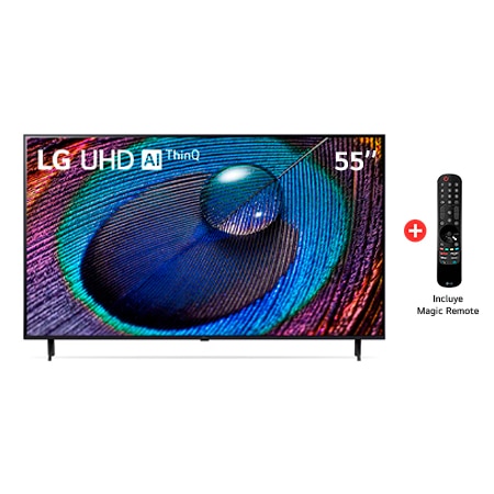 LG UHD 55 UR9050 4K Smart TV con ThinQ AI (Inteligencia Artificial), 4K  Procesador Inteligente α5 generación 6 (2023) - 55UR9050PSJ