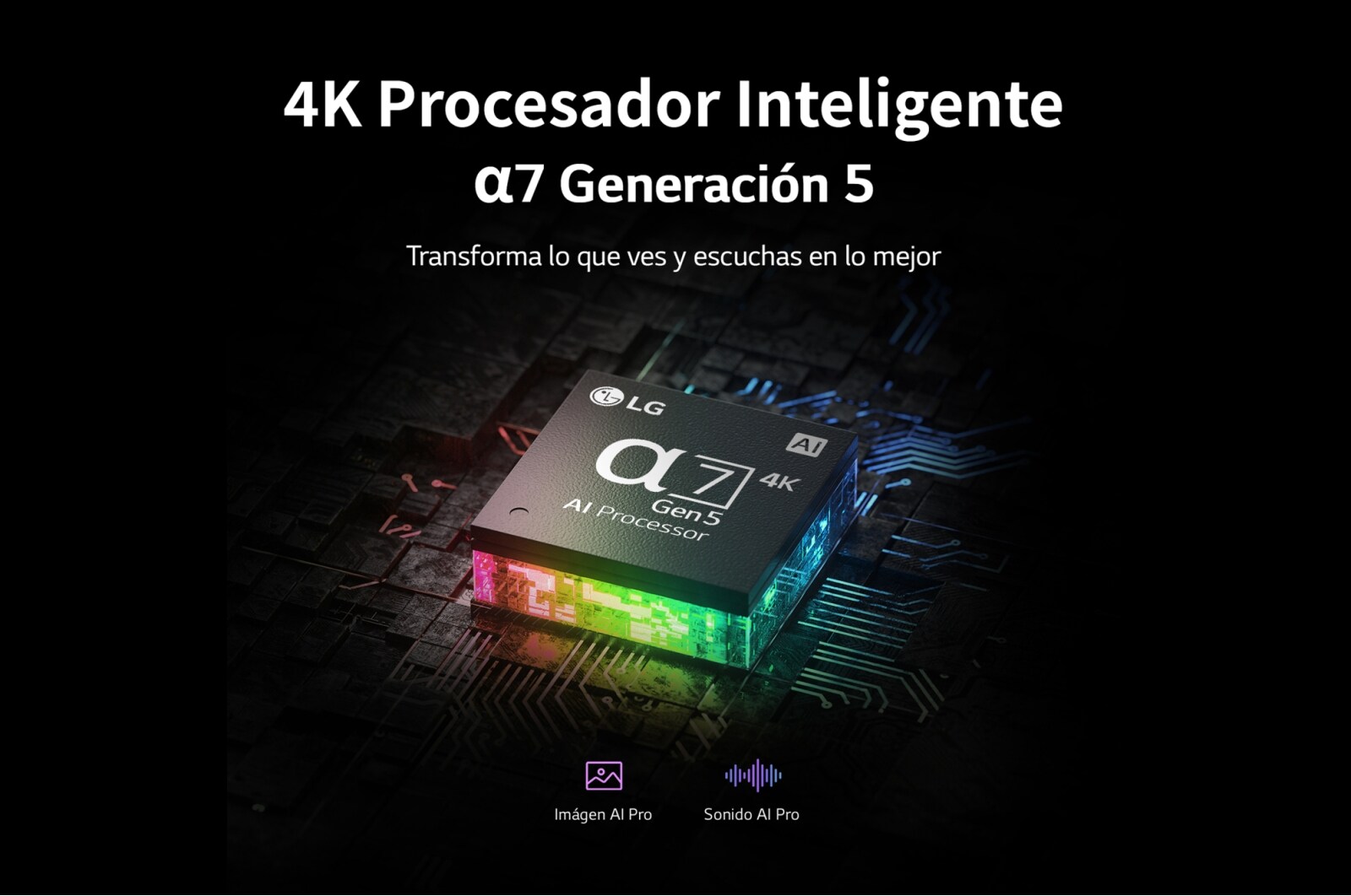 LG QNED Mini LED 65'' QNED85 4K Smart TV con ThinQ AI (Inteligencia Artificial), 4K Procesador Inteligente α7 generación 5, 65QNED85SQA