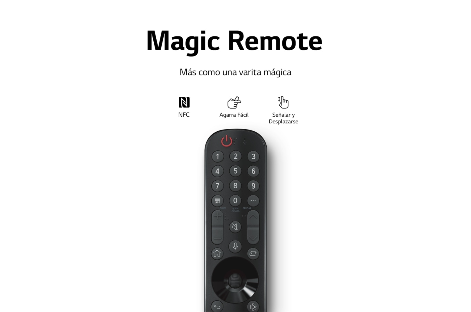 LG QNED Mini LED 65'' QNED85 4K Smart TV con ThinQ AI (Inteligencia Artificial), 4K Procesador Inteligente α7 generación 5, 65QNED85SQA