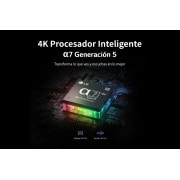LG QNED Mini LED 65'' QNED85 4K Smart TV con ThinQ AI (Inteligencia Artificial), 4K Procesador Inteligente α7 generación 5, 65QNED85SQA