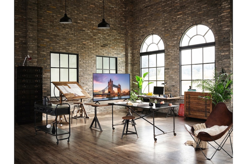 LG UHD ThinQ AI 65'' UP7760 4K Smart TV, 4K Procesador Inteligente α5, 65UP7760PSB