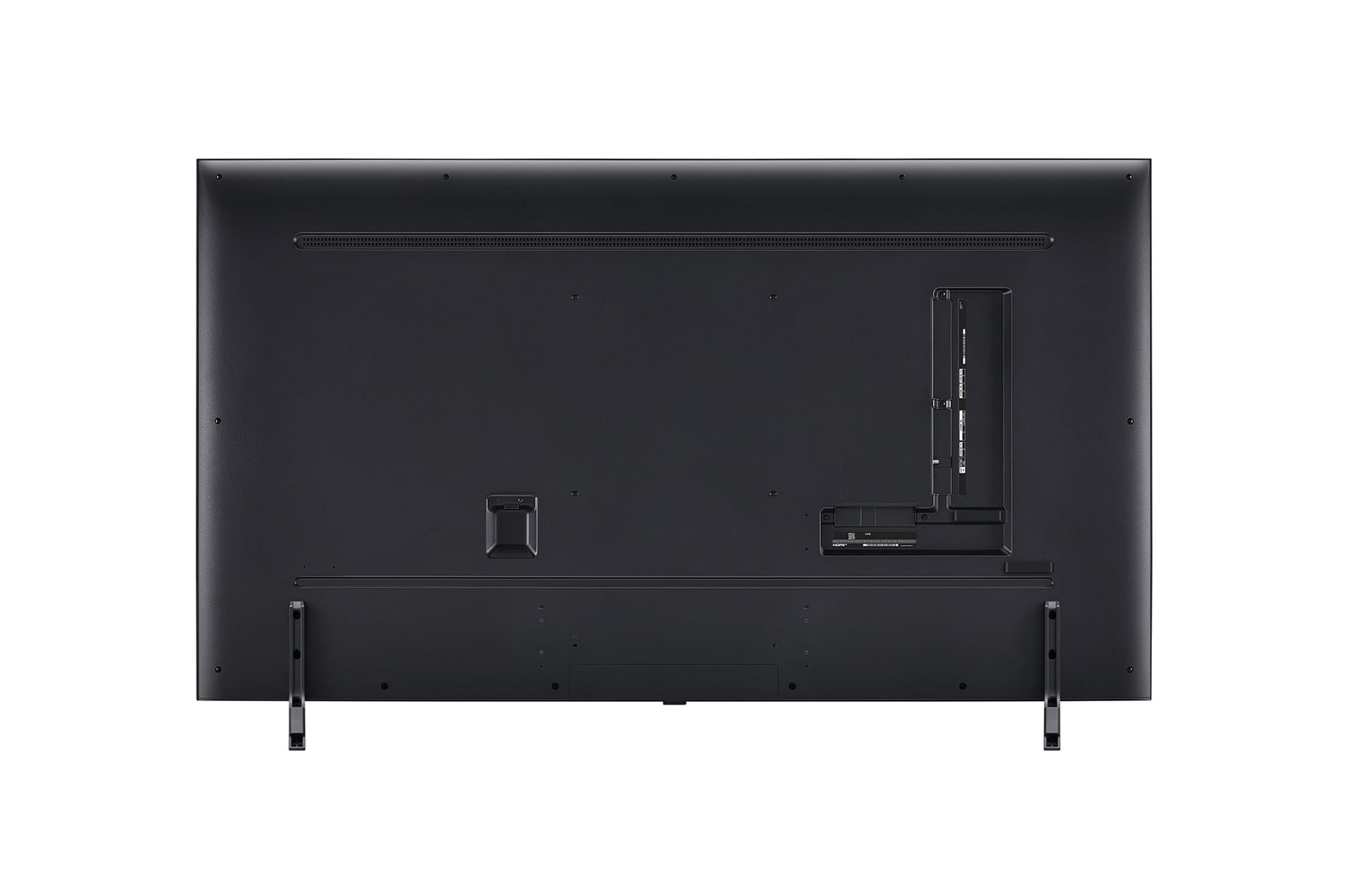 Vista trasera del TV LG UHD, UT90