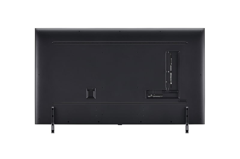 Vista trasera del TV LG UHD, UT90