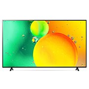 LG NanoCell 70'' NANO75 4K Smart TV con ThinQ AI (Inteligencia Artificial), 4K Procesador Inteligente α5 generación 5, 70NANO75SQA