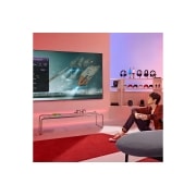 LG NanoCell 70'' NANO75 4K Smart TV con ThinQ AI (Inteligencia Artificial), 4K Procesador Inteligente α5 generación 5, 70NANO75SQA