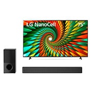 LG COMBO TV NANO77 75" + SOUNDBAR SNH5 , 75NANOSNH5