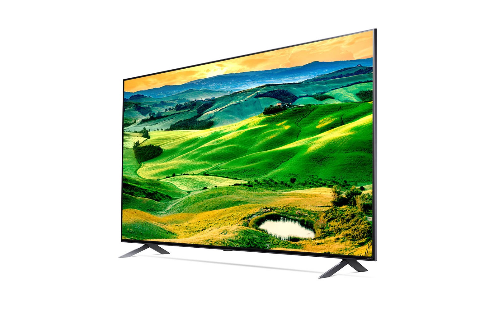 LG QNED 75'' QNED80 4K Smart TV con ThinQ AI (Inteligencia Artificial), 4K Procesador Inteligente α7 generación 5, 75QNED80SQA