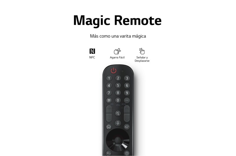 LG QNED Mini LED 75'' QNED85 4K Smart TV con ThinQ AI (Inteligencia Artificial), 4K Procesador Inteligente α7 generación 5, 75QNED85SQA