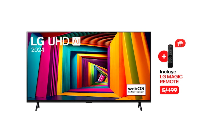 LG 98" LG UHD UT90 4K Smart TV 2024, 98UT9050PSA