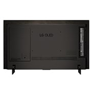 Rear view of LG OLED evo TV, OLED C4