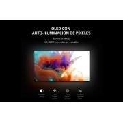 LG OLED 55'' A2 4K Smart TV con ThinQ AI (Inteligencia Artificial), 4K Procesador Inteligente α7 generación 5, OLED55A2PSA