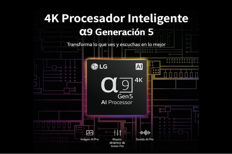 LG OLED evo 55'' C2 4K Smart TV con ThinQ AI (Inteligencia Artificial), 4K Procesador Inteligente α9 generación 5, OLED55C2PSA
