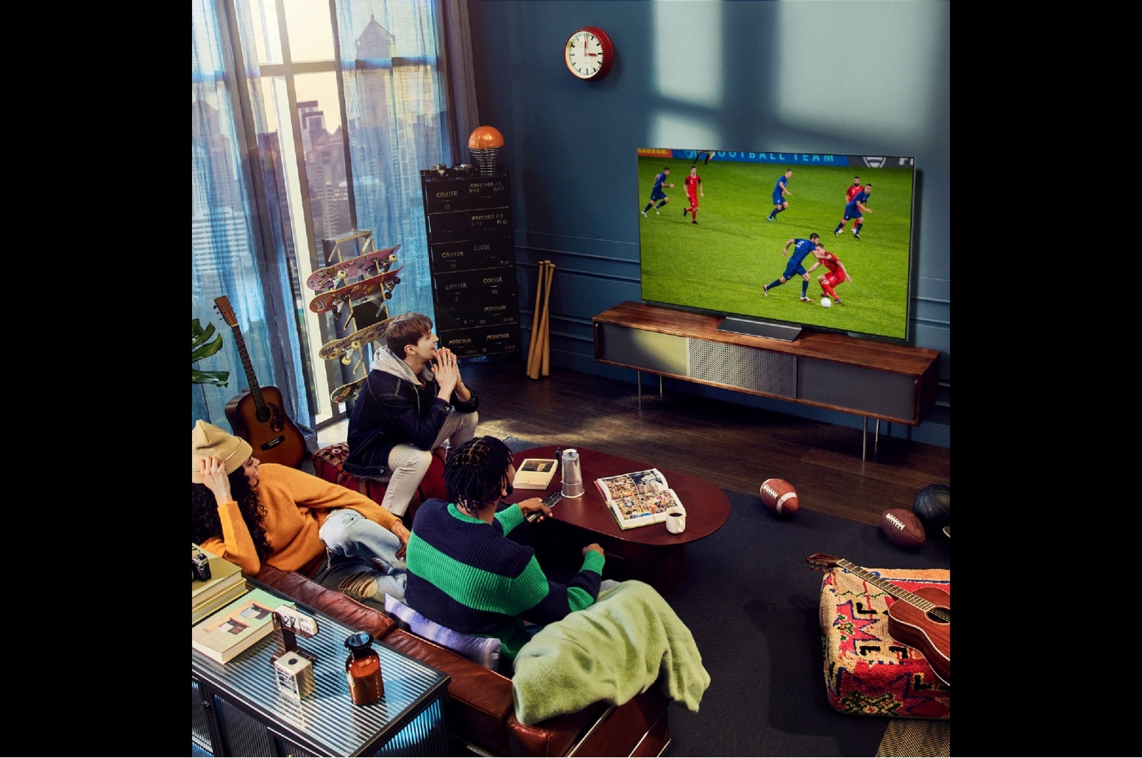 LG OLED evo 55'' C2 4K Smart TV con ThinQ AI (Inteligencia Artificial), 4K Procesador Inteligente α9 generación 5, OLED55C2PSA