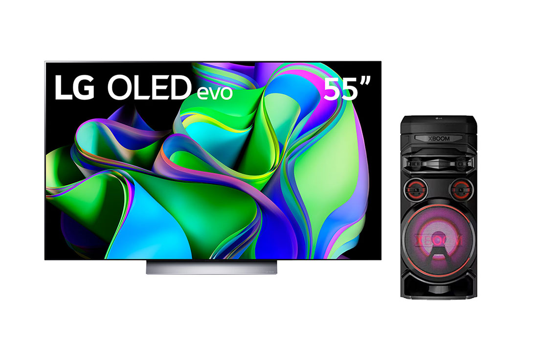 LG COMBO TV OLED 55" C3 + LG XBOOM RNC7, OLED55CRNC7