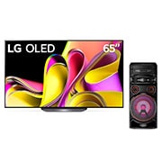 Vista frontal de COMBO TV OLED 55" B3 + XBOOM RNC7 OLED55BRNC7