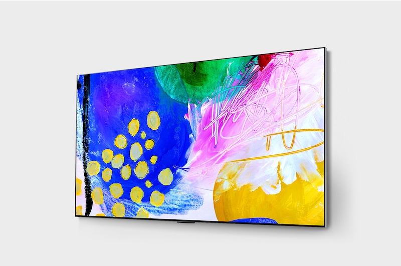 LG OLED evo 65'' G2 Diseño Galería 4K Smart TV con ThinQ AI (Inteligencia Artificial), 4K Procesador Inteligente α9 generación 5, OLED65G2PSA