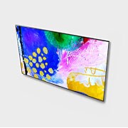 LG OLED evo 65'' G2 Diseño Galería 4K Smart TV con ThinQ AI (Inteligencia Artificial), 4K Procesador Inteligente α9 generación 5, OLED65G2PSA