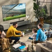 LG OLED evo 65'' G2 Diseño Galería 4K Smart TV con ThinQ AI (Inteligencia Artificial), 4K Procesador Inteligente α9 generación 5, OLED65G2PSA