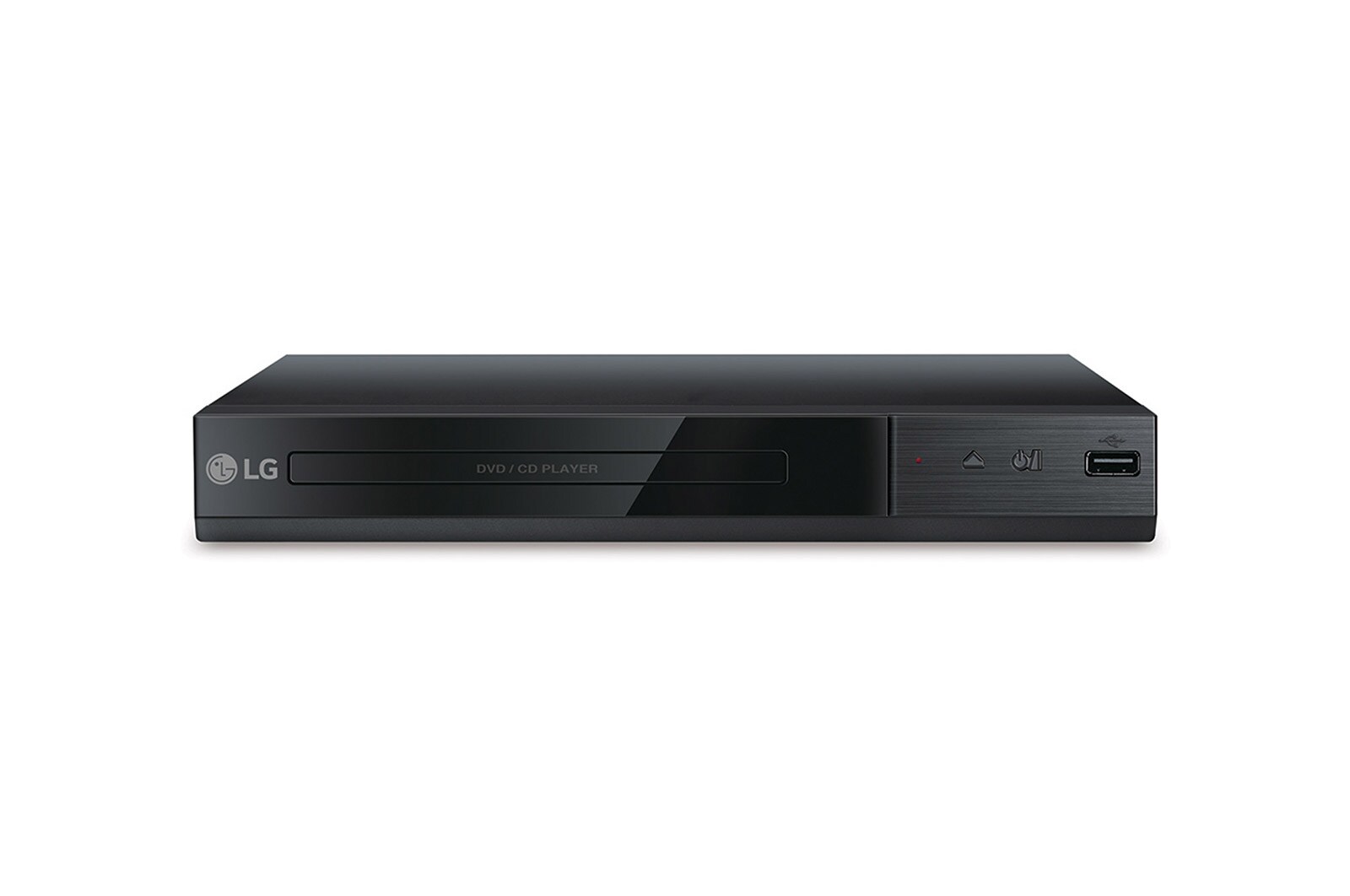 Vista frontal de CD/DVD/MP3 DP132