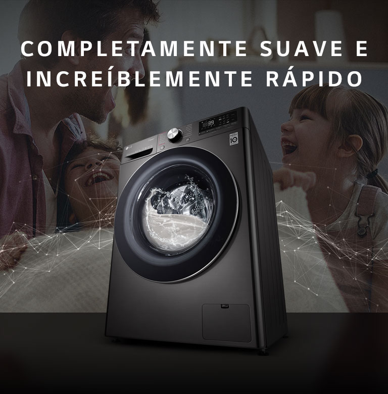 Lavasecarropas LG WD12 Inverter ThinQ WIFI Tecnología de Vapor LG Steam™  Lavado 12Kg Secado 7Kg, oferta LOi.