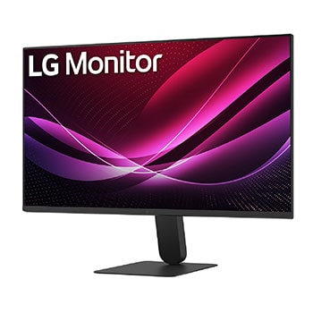 Vista lateral monitor LG IPS Full HD de 24" 24U411A-B