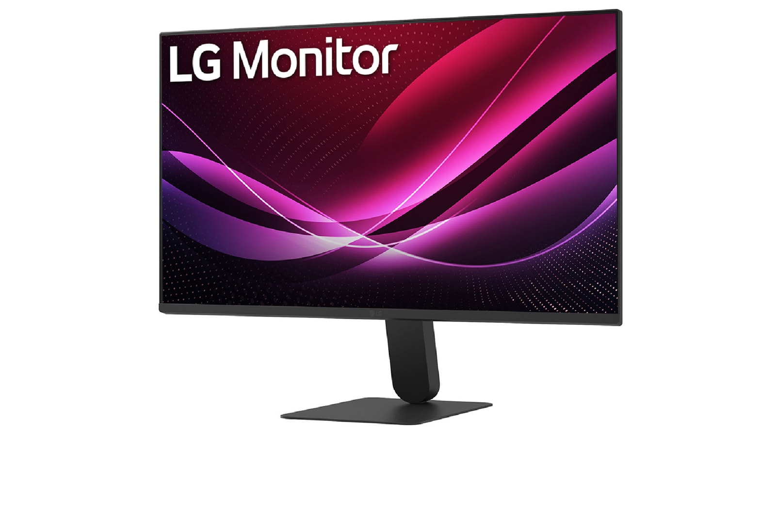 Vista lateral monitor LG IPS Full HD de 24" 24U411A-B