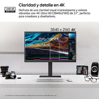 clarlidad y detalle en 4k