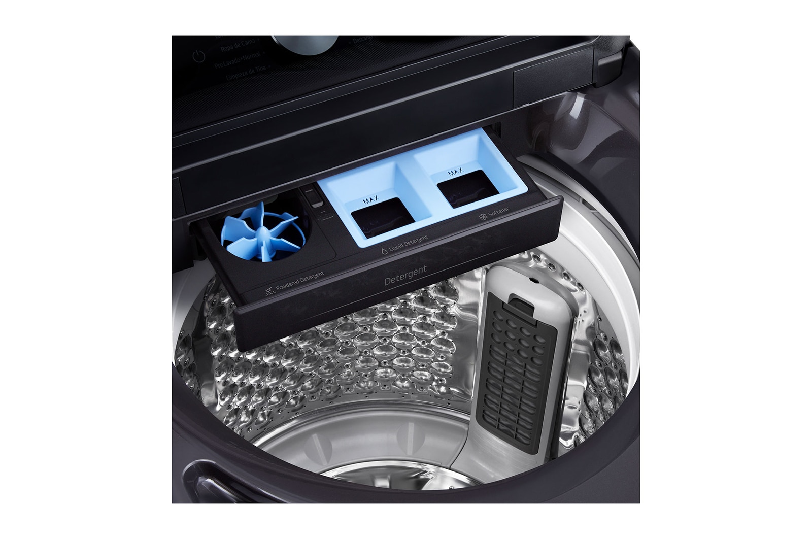 Soft closing door view