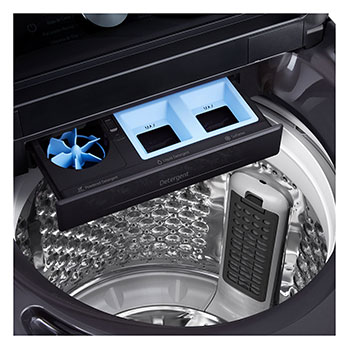 Soft closing door view