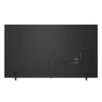 Vista posterior de la TV LG QNED evo QNED85