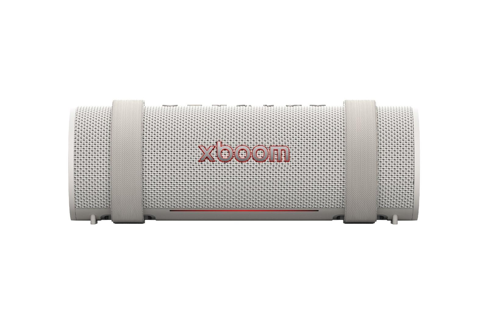 Vista frontal de LG xboom Grab by will.i.am | Parlantes Bluetooth | Sonido xboom con la máxima portabilidad