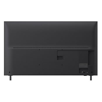 Vista posterior de la LG UHD UA75 TV.