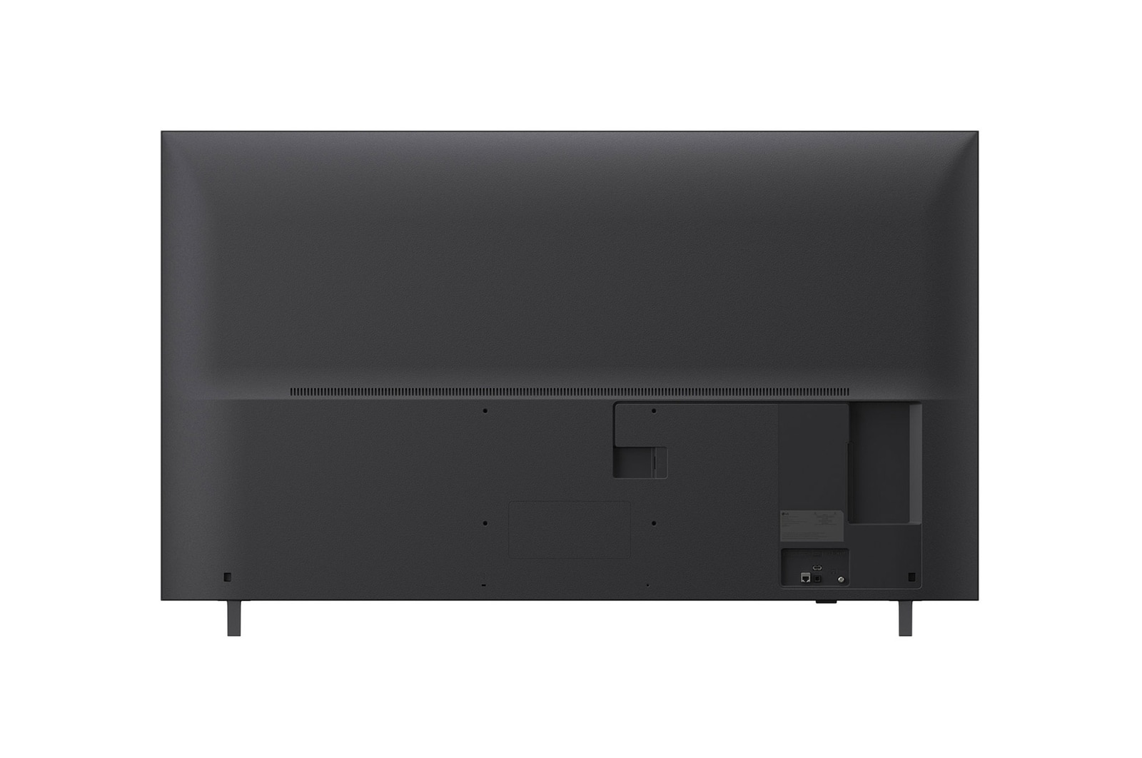 Vista posterior de la LG UHD UA75 TV.