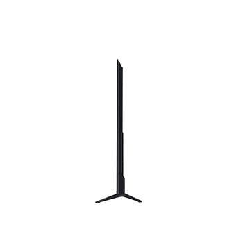 Vista lateral izquierda de la LG UHD UA75 TV.