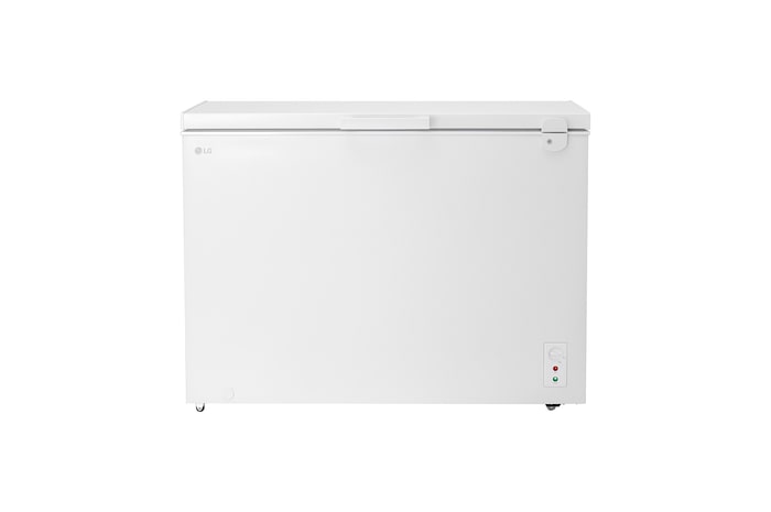LG chest freezer front view