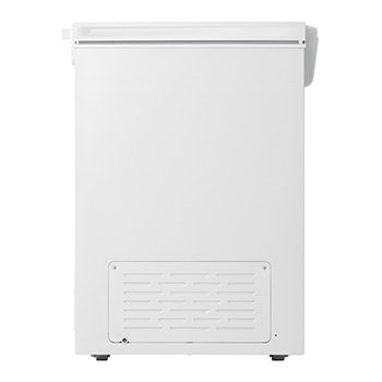 LG chest freezer side view