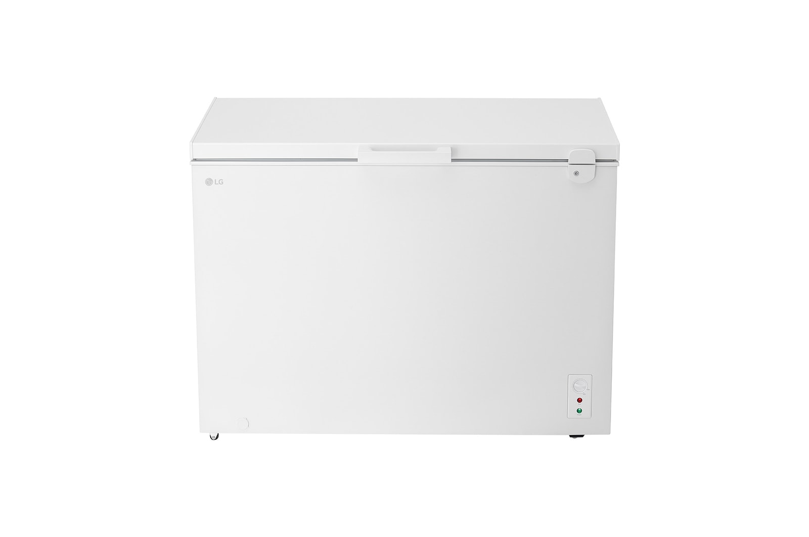 LG chest freezer back view