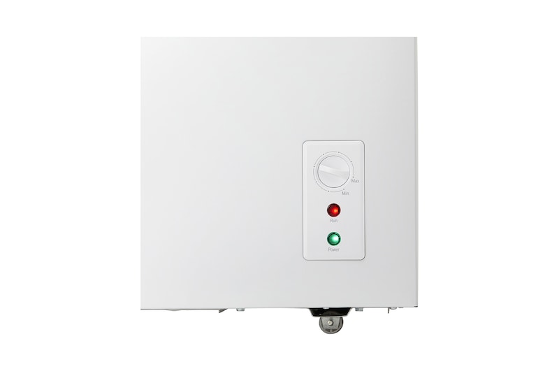 LG chest freezer panel