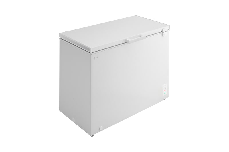 LG chest freezer right side view