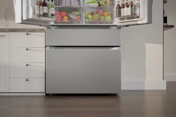 Muestra cómo se utilizan los cinco ajustes de temperatura diferentes y cómo los separadores ajustables mantienen todo ordenado y organizado.