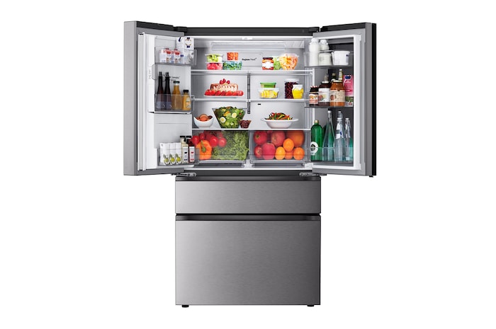 LG Refrigeradora LG French Door 630L Instaview™, Dual Craft Ice™ y ThinQ™, GM81SXD