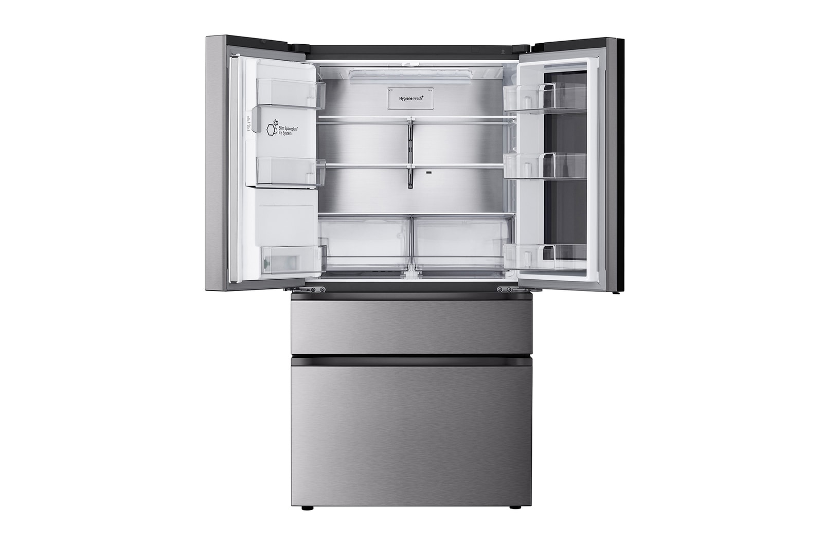 LG Refrigeradora LG French Door 630L Instaview™, Dual Craft Ice™ y ThinQ™, GM81SXD