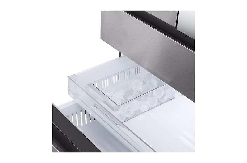 LG Refrigeradora LG French Door 630L Instaview™, Dual Craft Ice™ y ThinQ™, GM81SXD